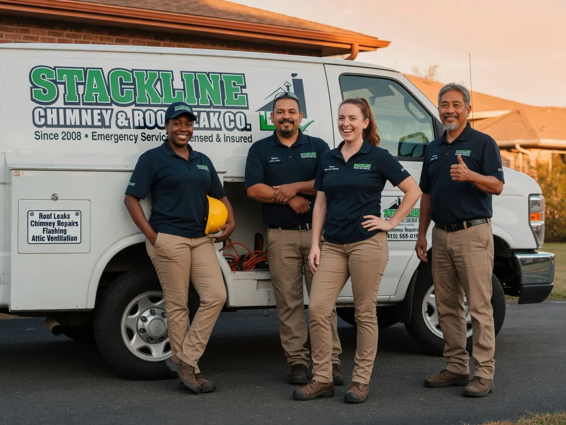 Chimney flashing repair company in Independence, KS